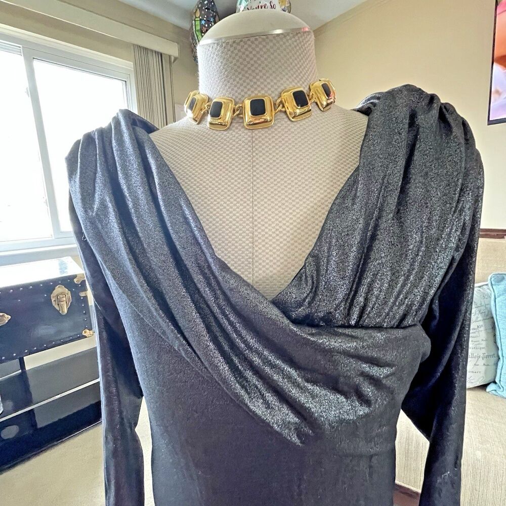 Lane Bryant Mettallic Pullover Dressy Sweater Plus Size 22/24 Holidays Christmas - Picture 6 of 15